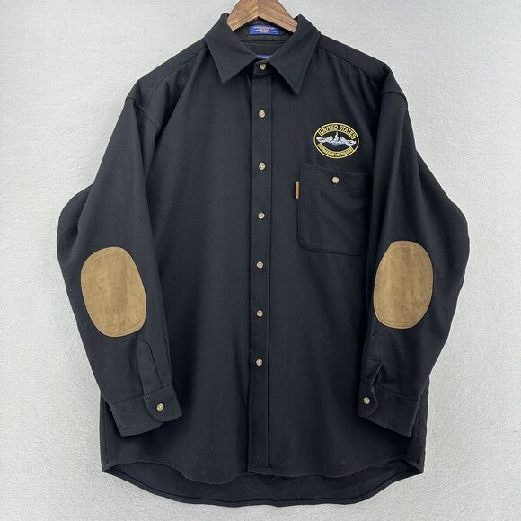 Y2K Pendleton United States Navy‎ Submarine Veterans Shirt Men's L MILITARY VTG - Picture 1 of 8